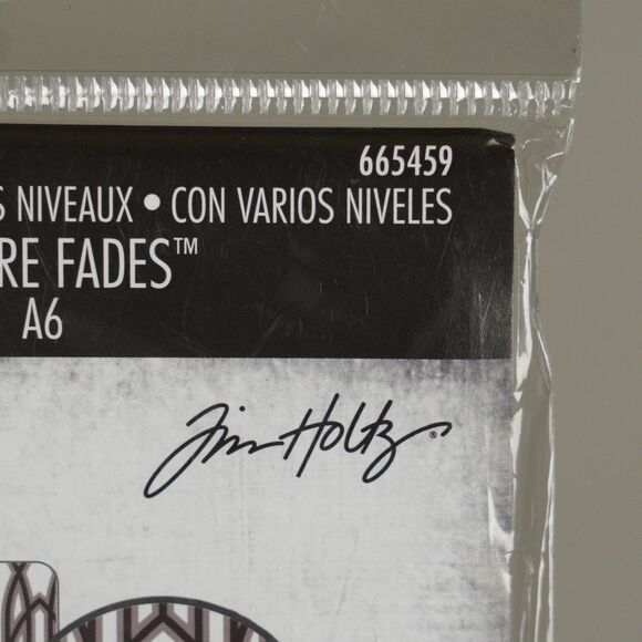 Lot of 5 Sizzix Thinlits Dies and Embossing Folder Jim Holtz Colorized Texture - Picture 4 of 16